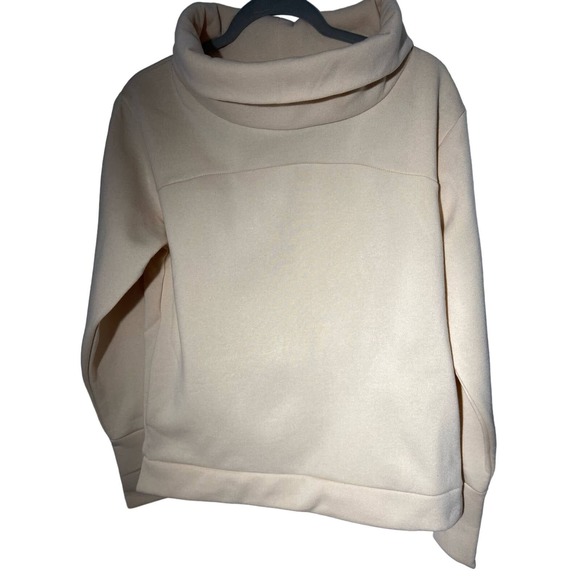 West Loop Cream Cowl Neck Sweater, Size Medium * wom257 - Picture 7 of 10